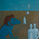 Hugh Fleetwood. Blue Creature, 30 x 30 cm